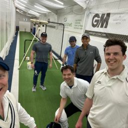 The season is looming … Indoor nets at Dummer!
