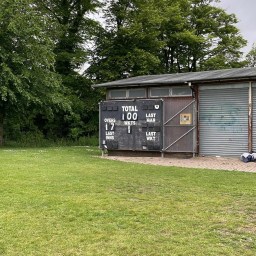 The Racqueteers in action v Westgate Lambs