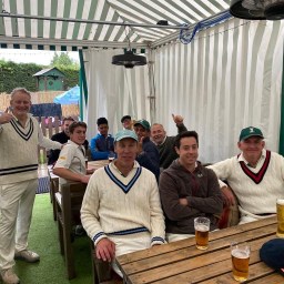 A pleasant Sunday afternoon of cricket against Broken Wanderers