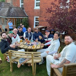 The Racqueteers away v The Milburys at The Holt, Thursday, 9th May