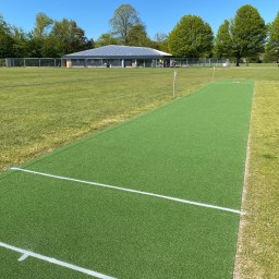 Our new artificial track at the River Park!